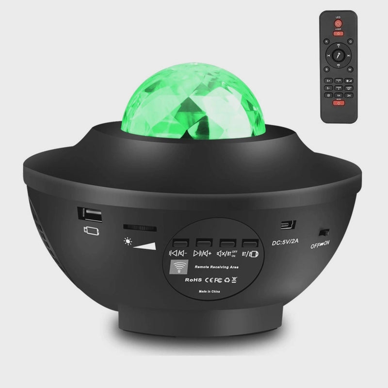 Proyector Parlante Bluetooth Galaxia 🌟 ¡Compra 2 y Obtén un 15% de Descuento!
