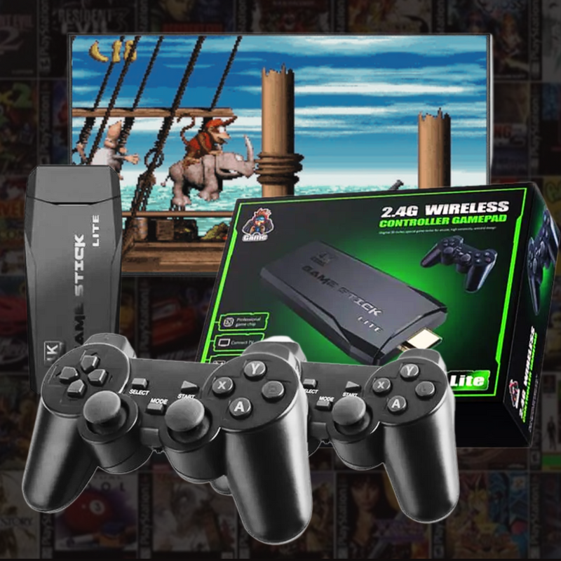 Mini Consola M8 con 10.000 juegos clásicos ¡Compra 2 y Obtén un 15% de Descuento!