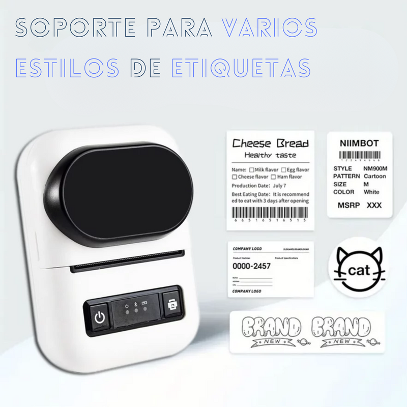 Impresora Termica Recargable 200Dpi TP-260 🖨️ ¡Compra 2 y Obtén un 10% de Descuento!