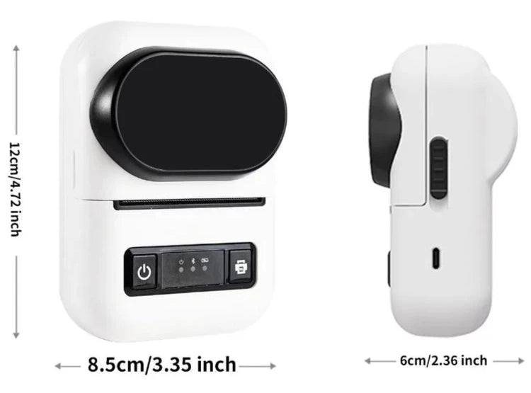Impresora Termica Recargable 200Dpi TP-260 🖨️ ¡Compra 2 y Obtén un 10% de Descuento!