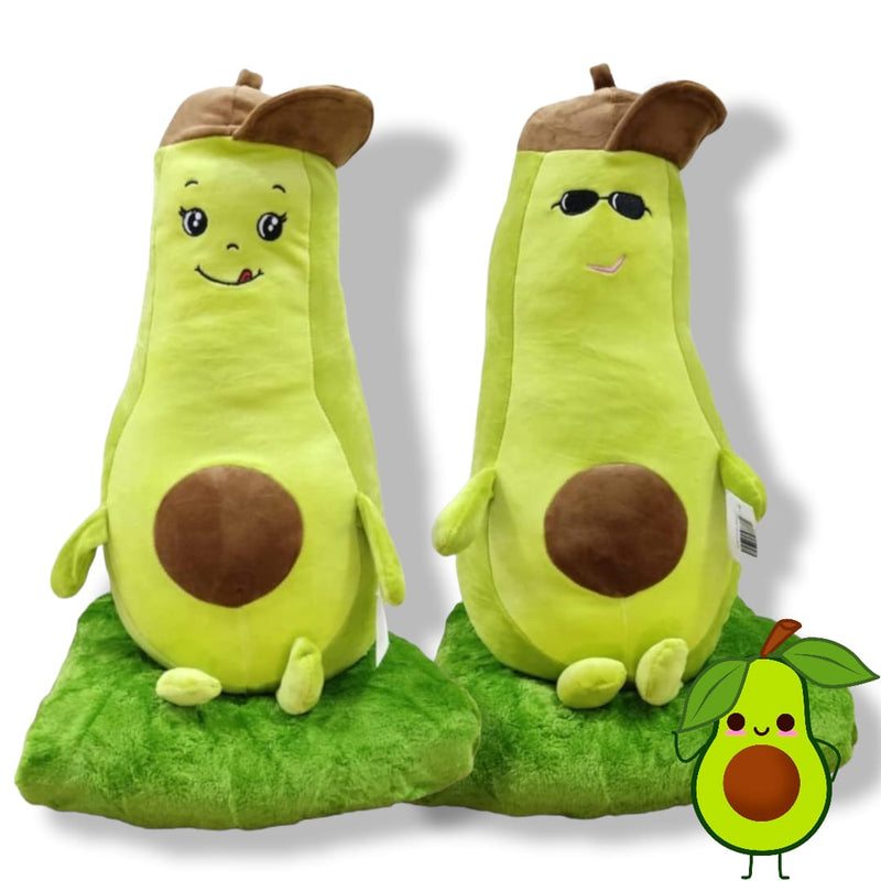 PELUCHE AGUACATE CON COBIJA INTERNA 🥑 ¡Compra 2 y Obtén un 10% de Descuento!