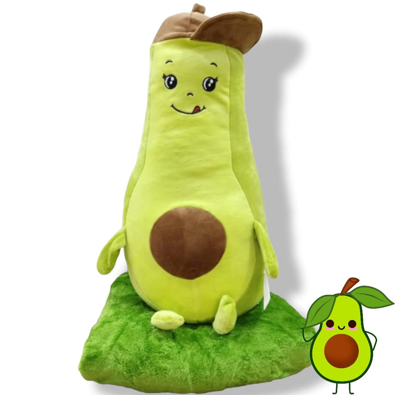 PELUCHE AGUACATE CON COBIJA INTERNA 🥑 ¡Compra 2 y Obtén un 10% de Descuento!