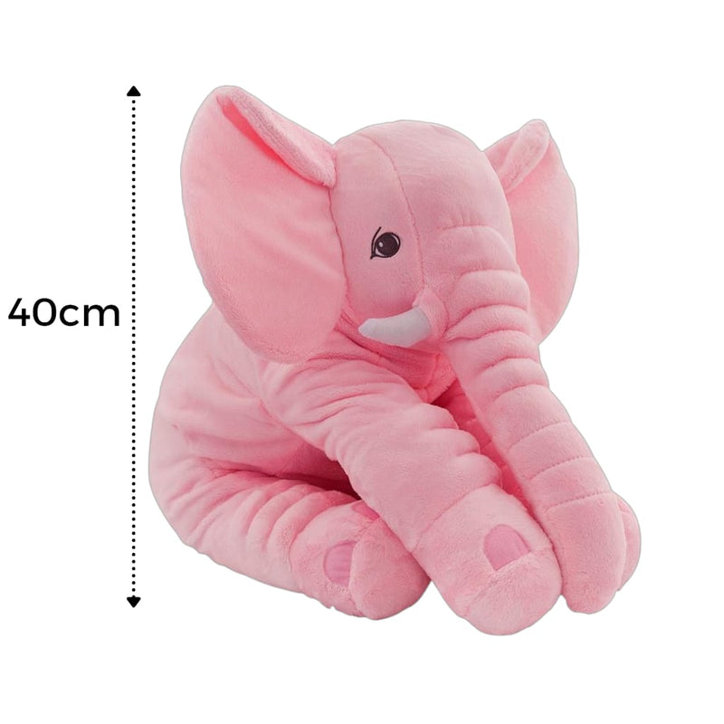PELUCHE ELEFANTE CON COBIJA INTERNA 40cm 🐘 ¡Compra 2 y Obtén un 10% de Descuento!