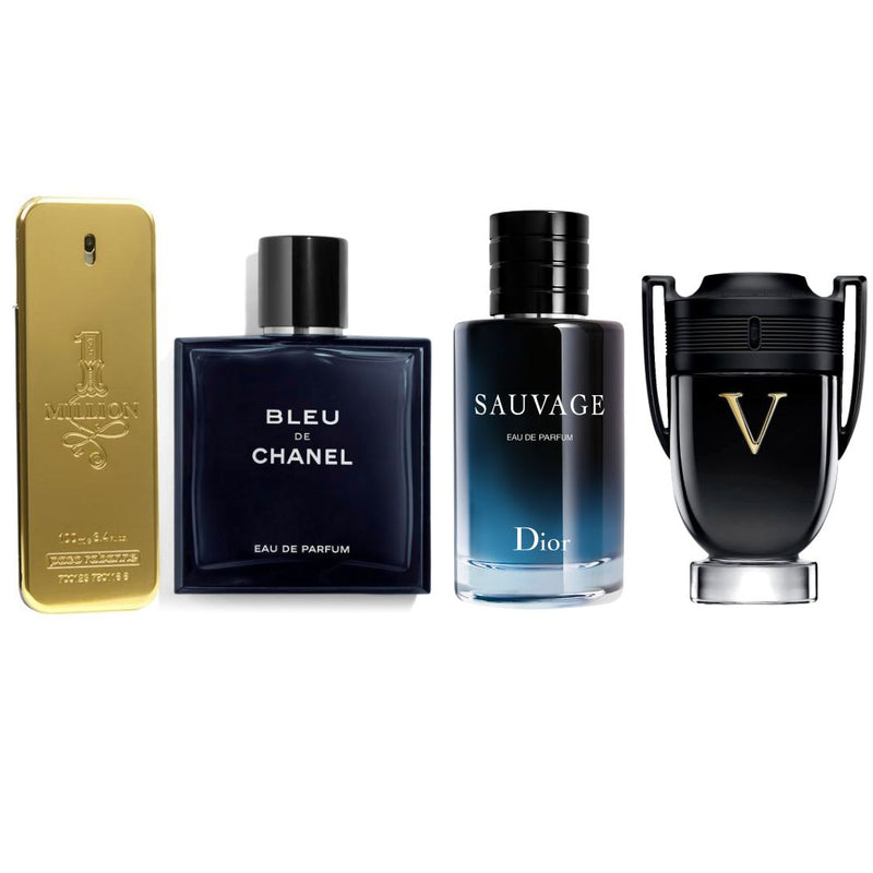 💥 ¡Solo hoy! Compra 2 perfumes y llévate 4: Bleu de Chanel + 1 Million + Sauvage + Invictus Victory con 50% de descuento 💰